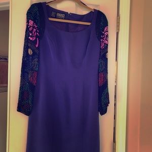 Purple beaded dress